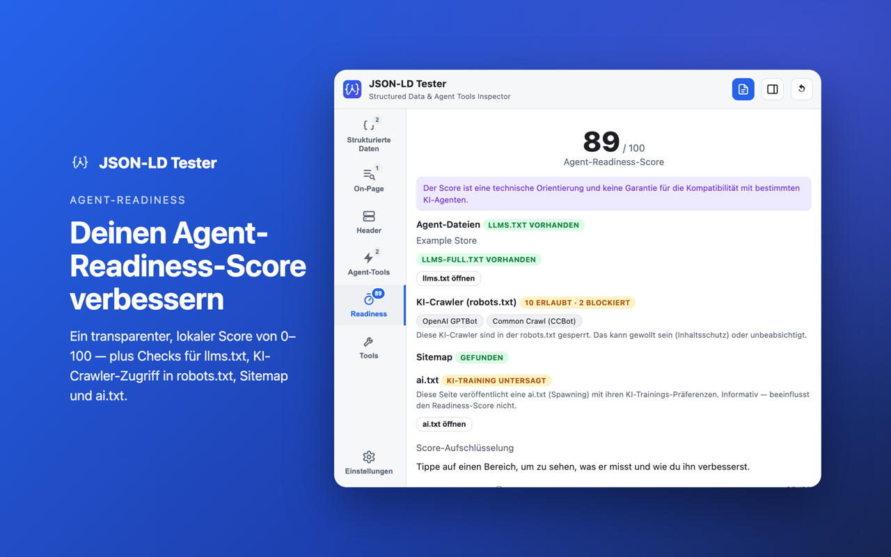 Agent-Readiness: Deinen Agent-Readiness-Score verbessern